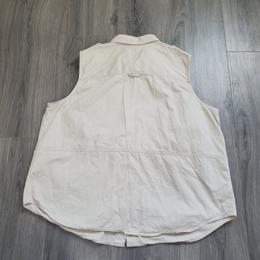 Vintage Lauren Ralph Lauren Fishing Vest Women's XL Outdoor Fly Fishing Pockets - Picture 2 of 7